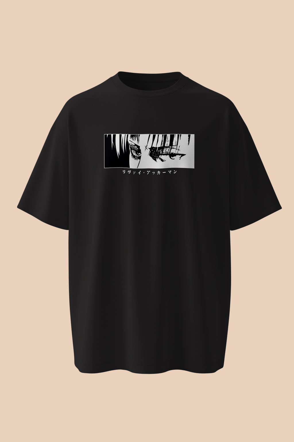 Attack on Titan Oversized Tee | Levi Ackerman Anime Streetwear T-Shirt