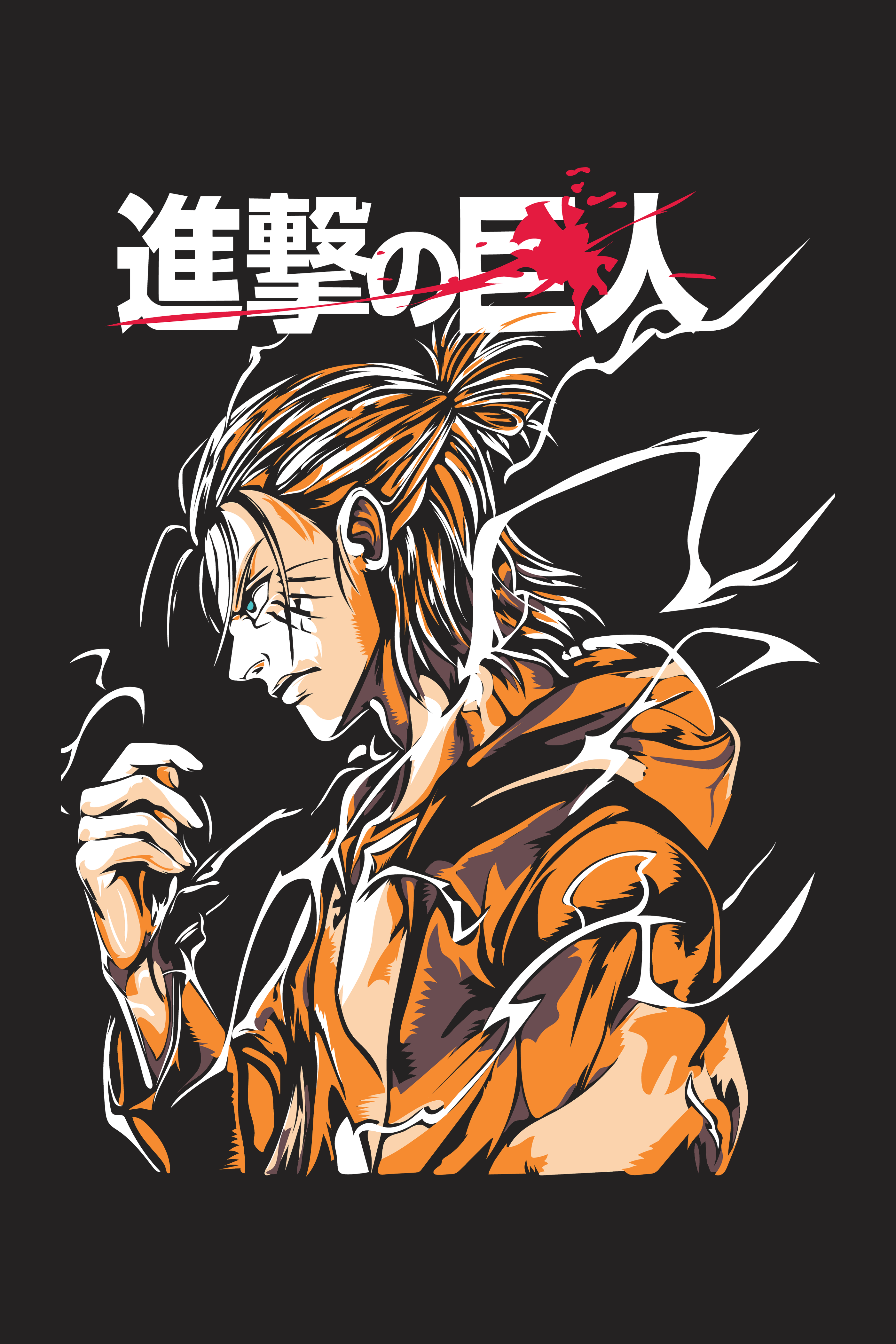 Attack on Titan Oversized Tee | Levi Ackerman Anime Streetwear T-Shirt
