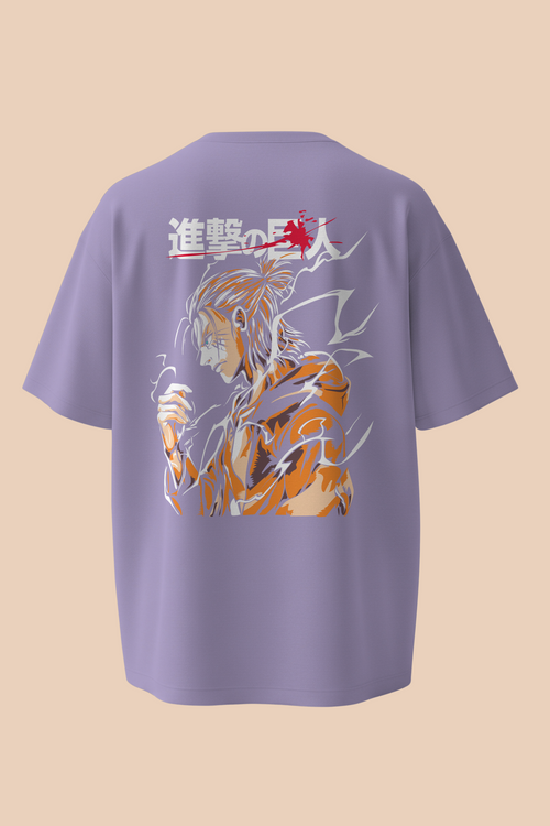 Attack on Titan Oversized Tee | Levi Ackerman Anime Streetwear T-Shirt