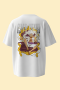 One Piece Luffy Gear 5 Oversized Tee | Monster Trio Anime Streetwear T-Shirt